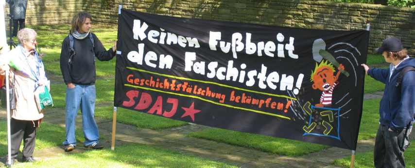 Keinen Fubreit den Faschisten!