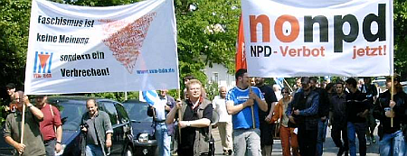 Antifademo in Leverkusen 5. Mai 2007