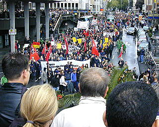 Antinazi-Demo in Köln 2001