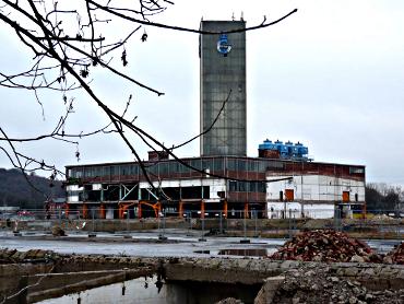 Gerresheimer Glashütten-Industriebrache.